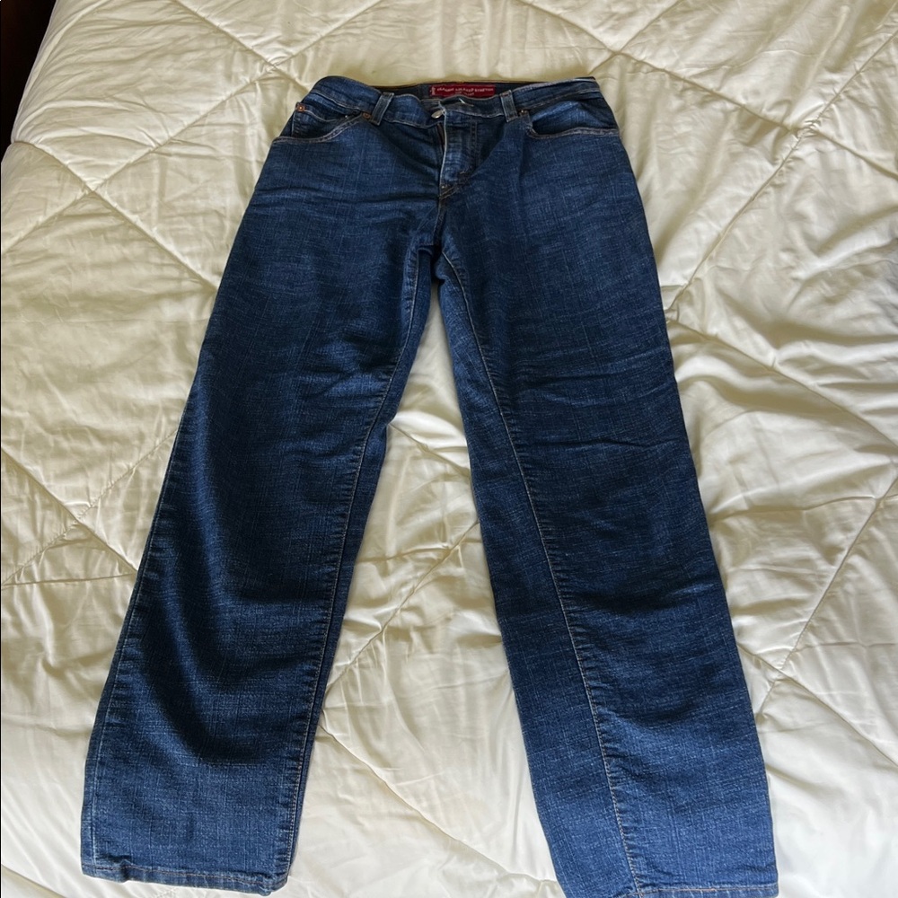 Levi's Classic Relaxed Stretch 550 Women's Boot Cut Blue Jeans